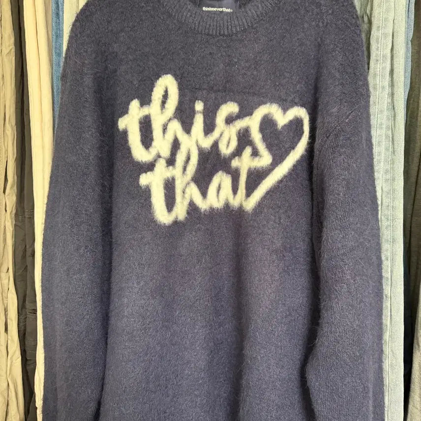 [BUNJANG] thisisneverthat Logo Sweater / 디스이즈네버댓 로고 스웨터