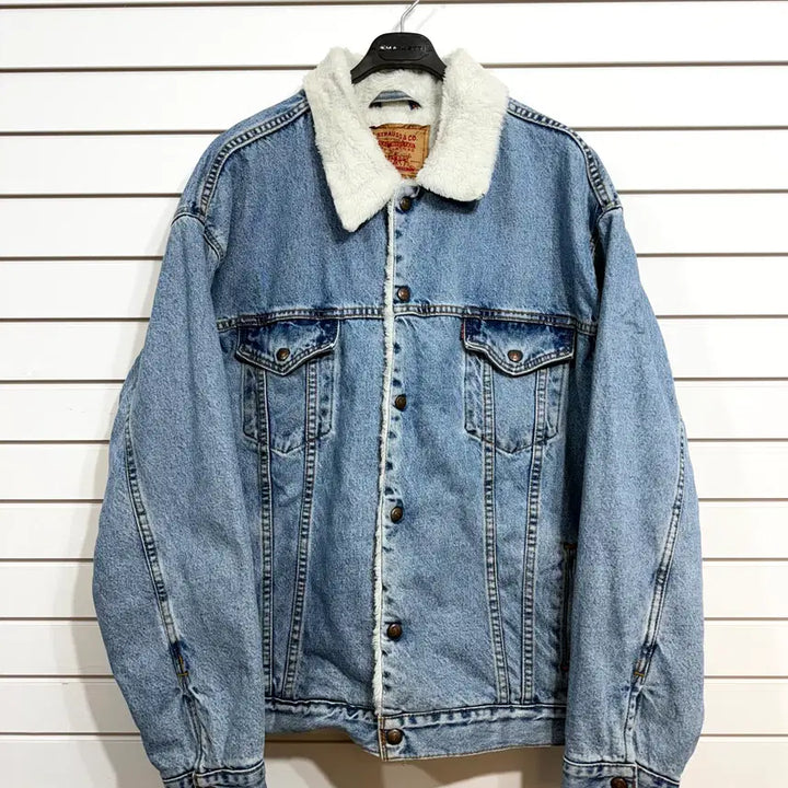[BUNJANG] LEVIS Sherpa Denim Jacket (Made In U.S.A) / 90's LEVIS 리바이스 쉐르파 (Made In U.S.A)