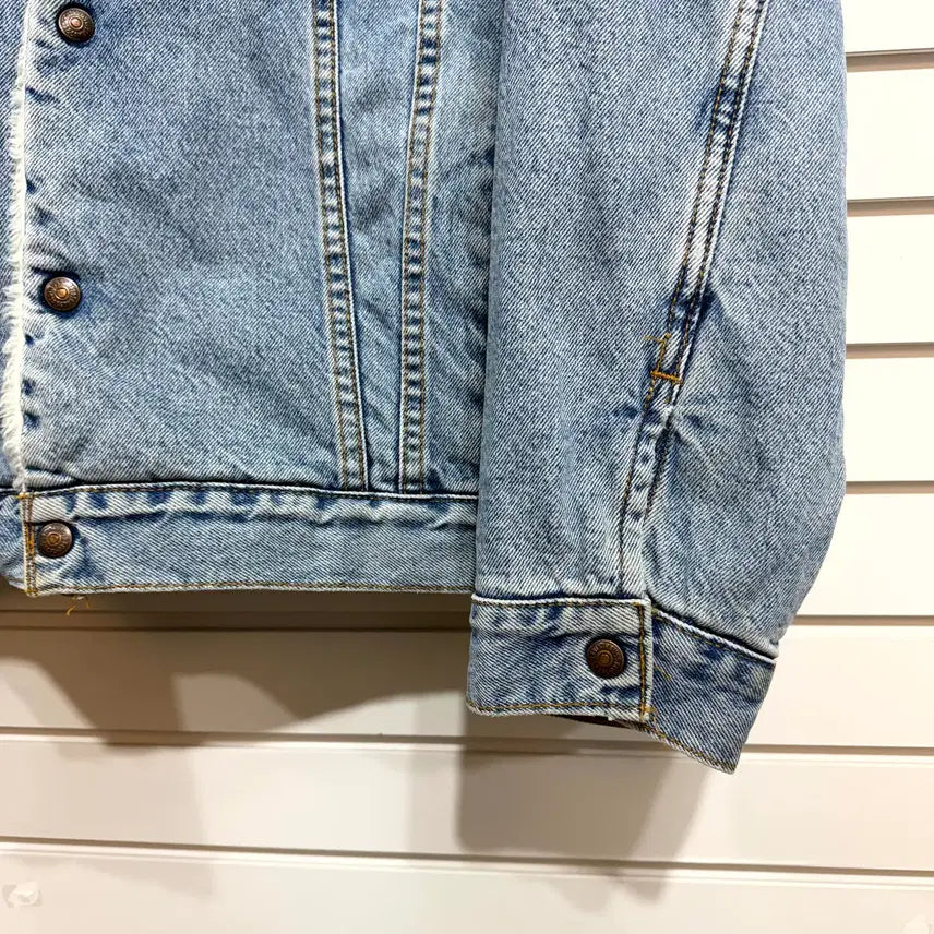 [BUNJANG] LEVIS Sherpa Denim Jacket (Made In U.S.A) / 90's LEVIS 리바이스 쉐르파 (Made In U.S.A)