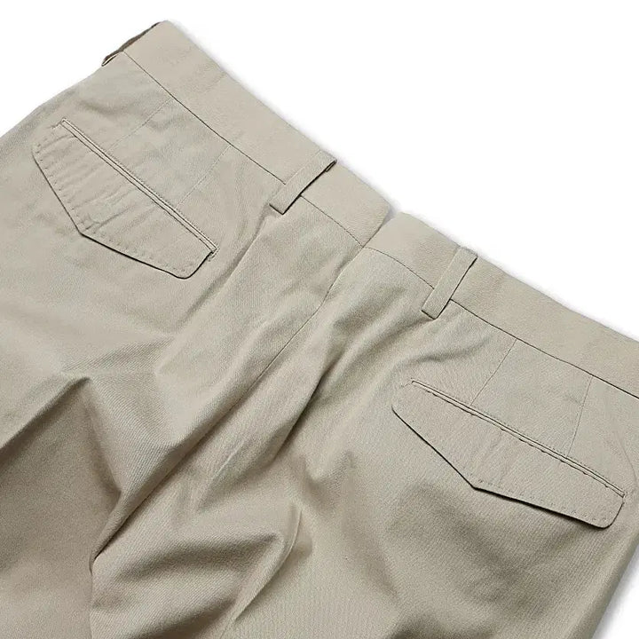 [BUNJANG] Ring Jacket RJ Beige Classic Slacks Trousers / 링자켓 [Ring Jacket RJ] 베이지 클래식 슬랙스 팬츠 트라우저
