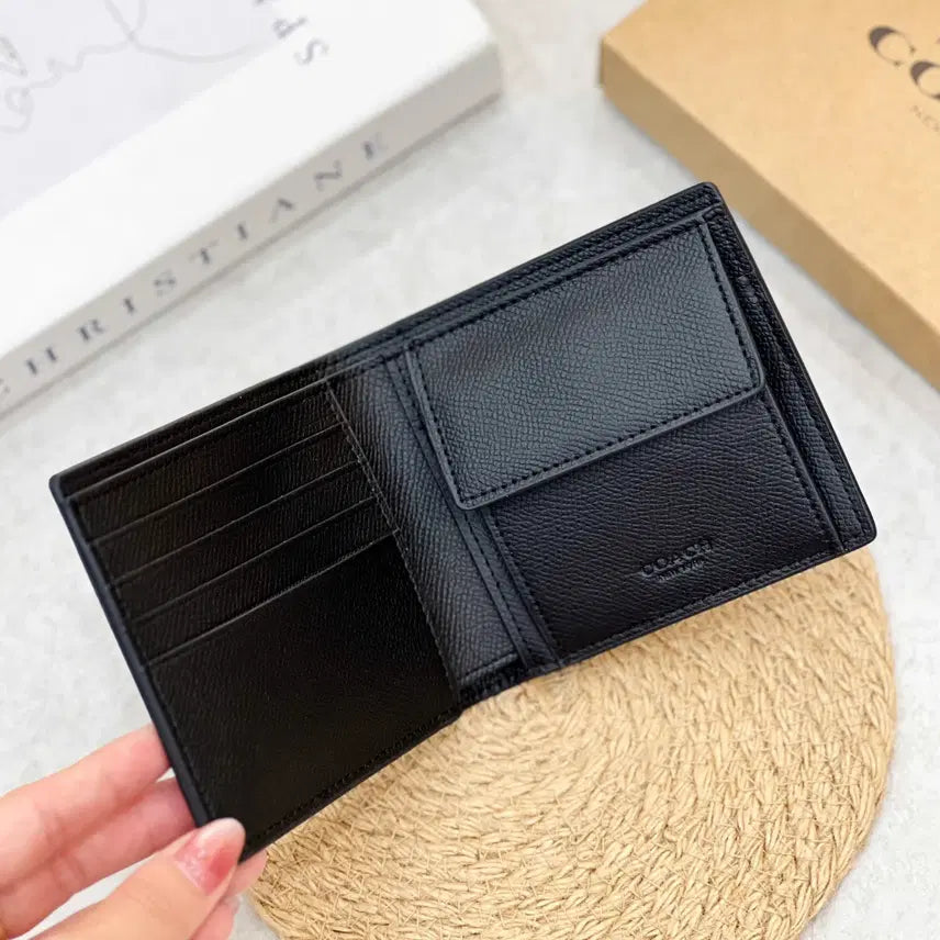 [BUNJANG] Coach Compact C Logo Wallet CJ883 / 코치 컴팩트 C로고 지갑 CJ883 새상품