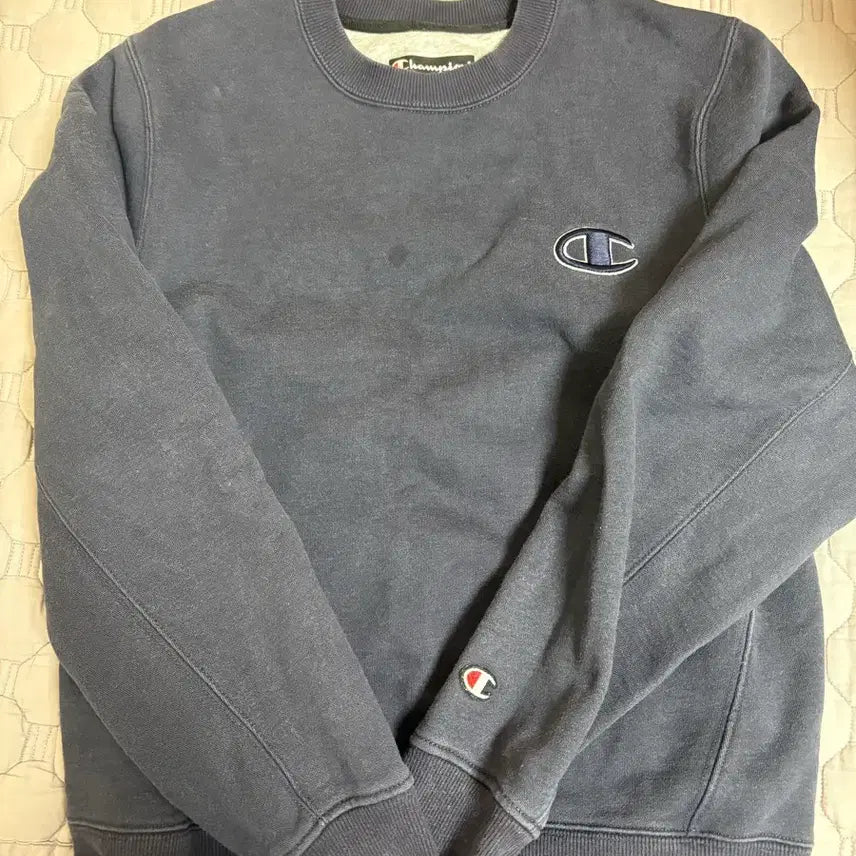 [BUNJANG] Champion Navy Sweatshirt / 챔피온 맨투맨