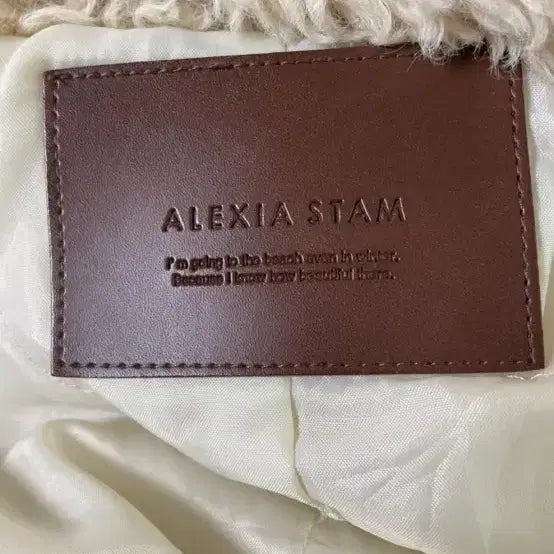 [BUNJANG] ALEXIA STAM Shearling Mouton / 득템찬스)제니도입는  ALEXIA STAM 양털 무스탕