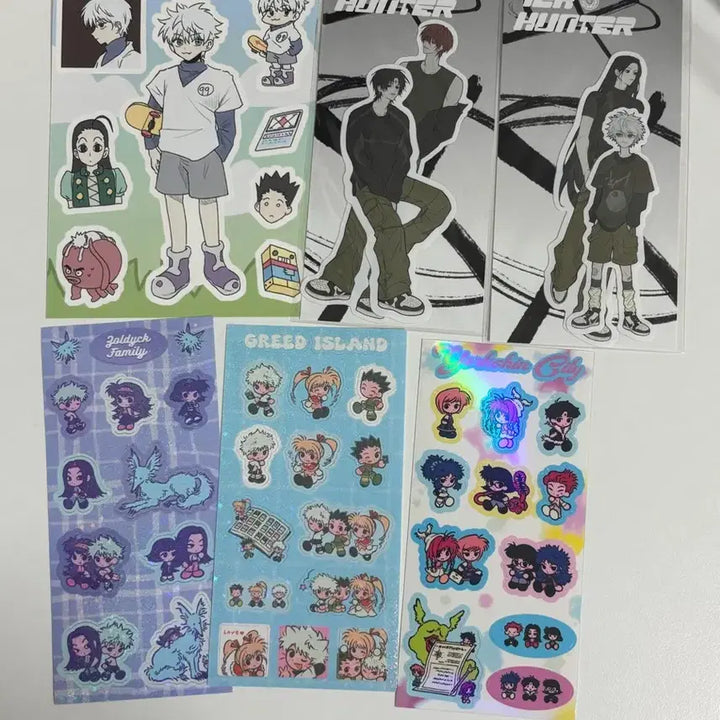[BUNJANG] Hunter x Hunter Sticker Bundle Set / 헌터헌터 헌터x헌터  스티커 일괄