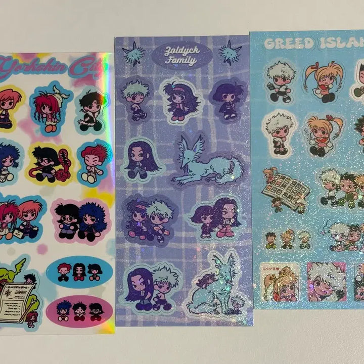 [BUNJANG] Hunter x Hunter Sticker Bundle Set / 헌터헌터 헌터x헌터  스티커 일괄