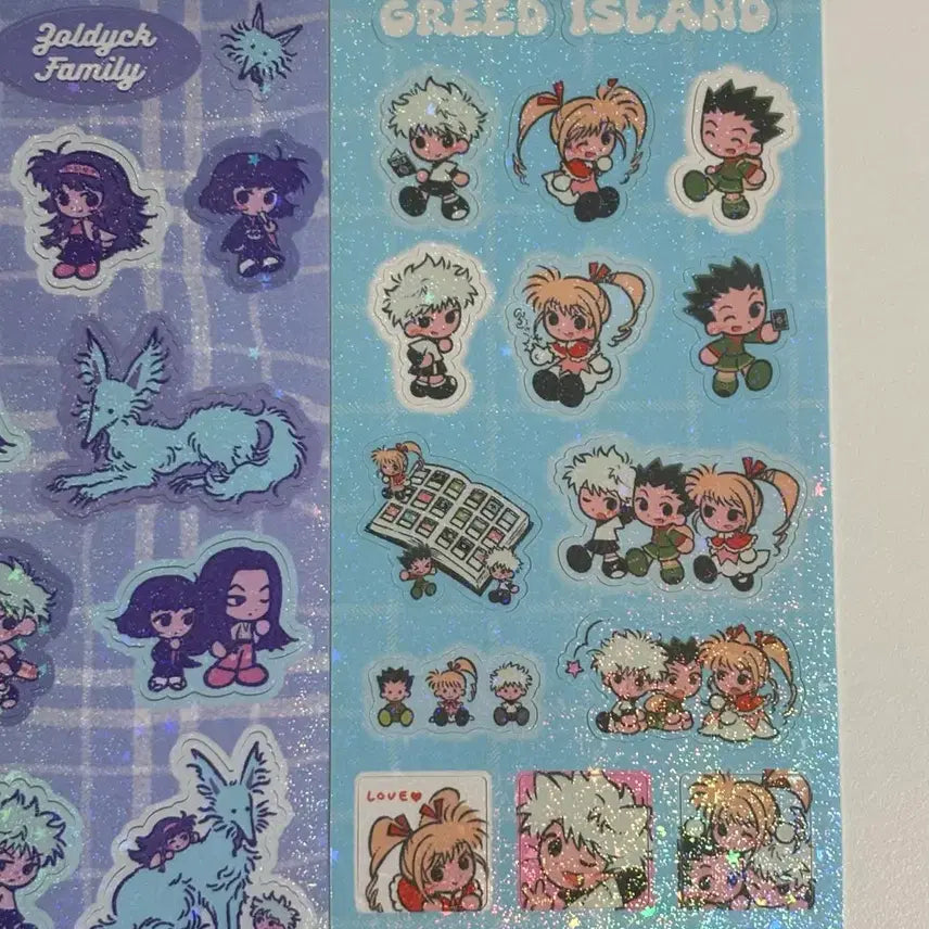 [BUNJANG] Hunter x Hunter Sticker Bundle Set / 헌터헌터 헌터x헌터  스티커 일괄