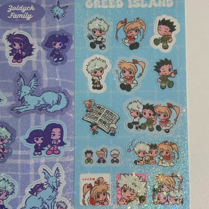 [BUNJANG] Hunter x Hunter Sticker Bundle Set / 헌터헌터 헌터x헌터  스티커 일괄