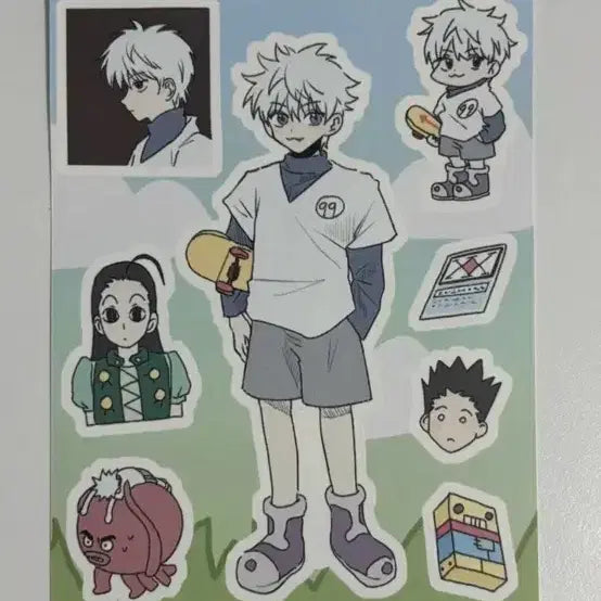 [BUNJANG] Hunter x Hunter Sticker Bundle Set / 헌터헌터 헌터x헌터  스티커 일괄
