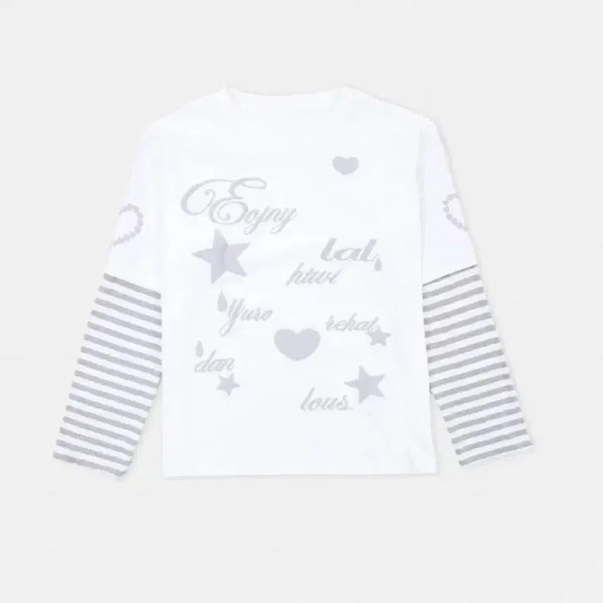 [BUNJANG] Nuov Layered Long Sleeve T-Shirt / 누아브 레이어드 긴팔 티셔츠