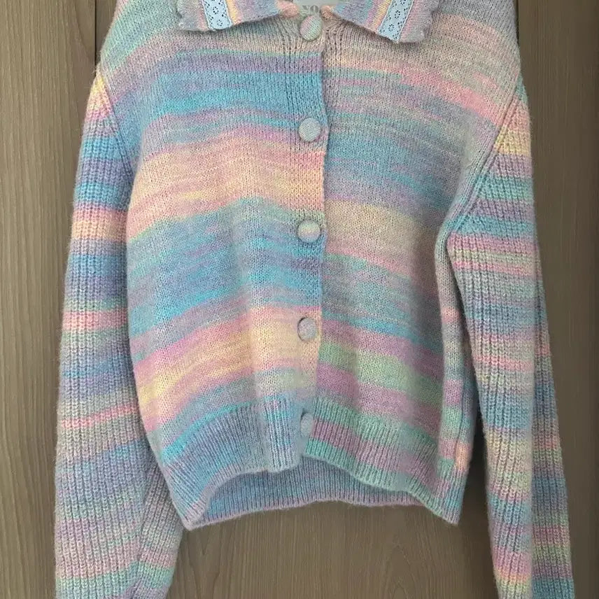 [BUNJANG] Voca Vaca Gradient Knit Cardigan / 보카바카 그라데이션 니트