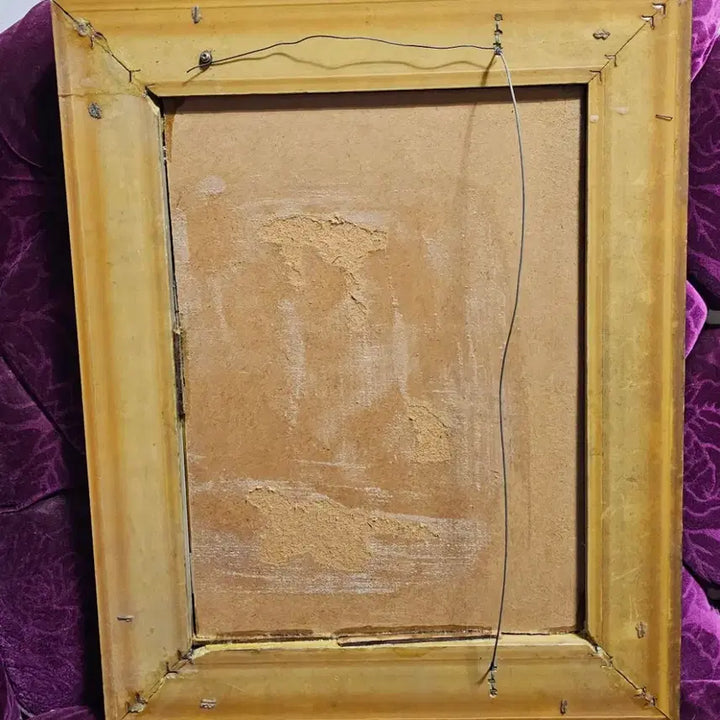 [BUNJANG] Rose Oil Painting in Vintage Frame / 장미 유화작품