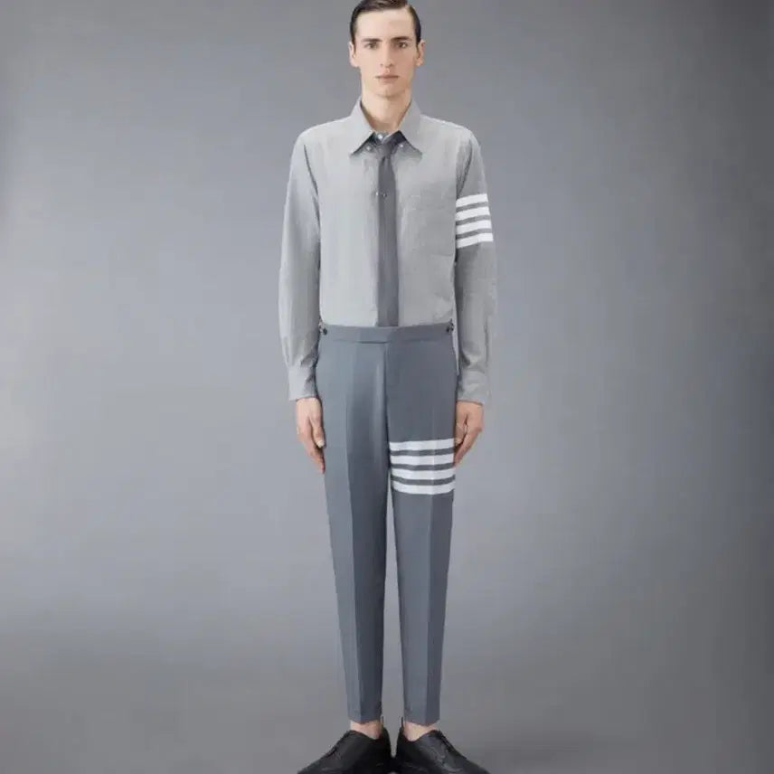 [BUNJANG] Thom Browne 4-Bar Chambray Shirt / 톰브라운 샴브레이 4-바 셔츠