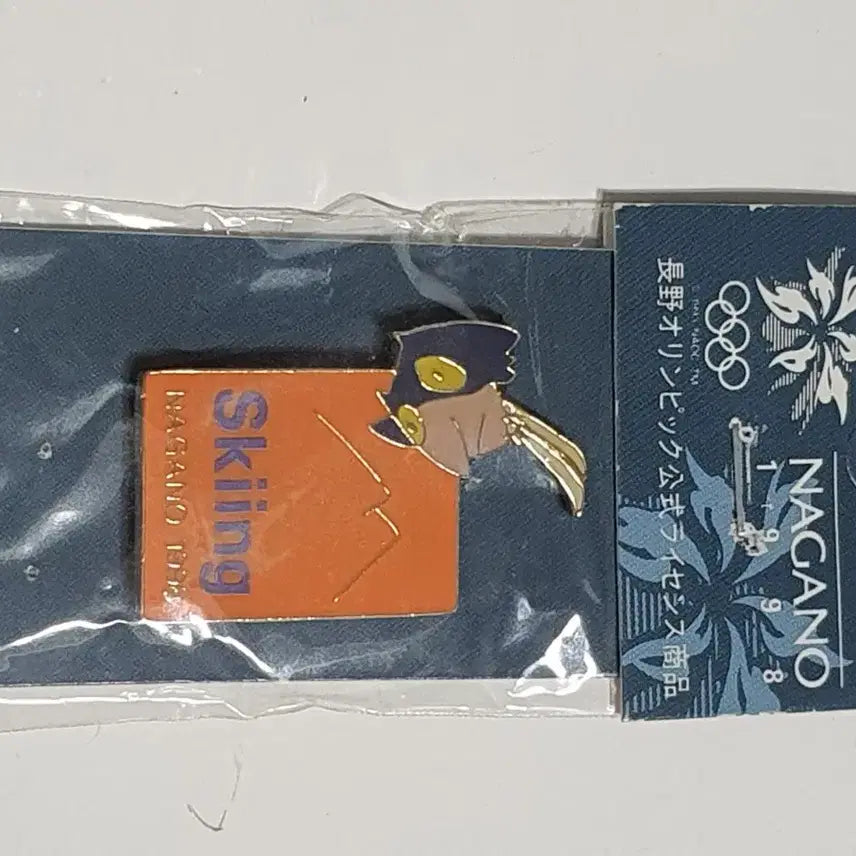 [BUNJANG] Nagano Olympic Commemorative Pin Badges Set / 나가노 올림픽 기념 핀뱃지 3종