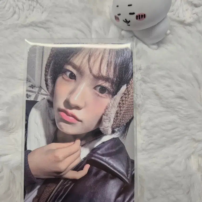 최저!!)아이브 귀도리 유진 포카 판매/마인 사웨