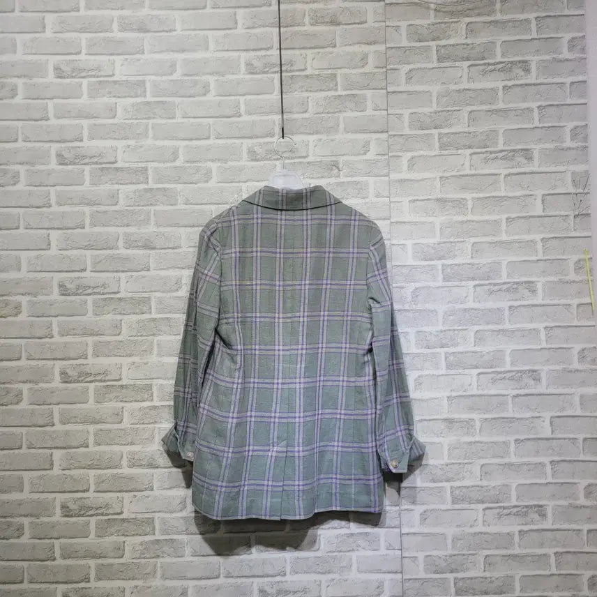 [BUNJANG] Checkered Jacket Size 55 / ㄹ252 체크 자켓 55