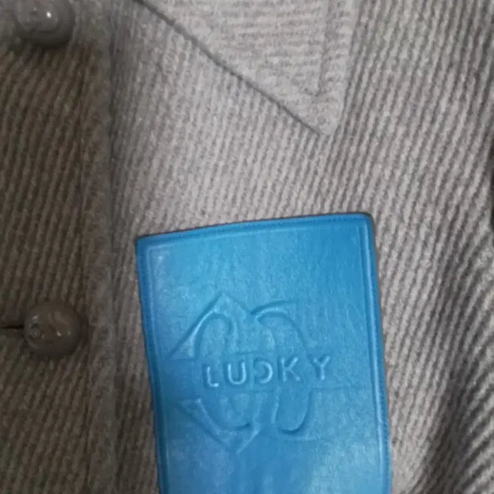 [BUNJANG] Lucky Chouette Long Coat (Size 66-77) / 럭키슈에뜨. 롱코트 (66~77)