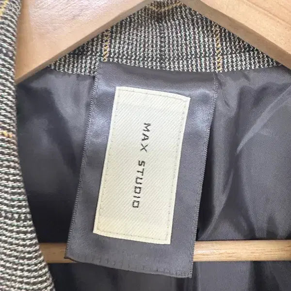 [BUNJANG] Max Studio Women's Check Jacket (New) / 맥스스튜디오 여성 체크 자켓 (미착용새제품) 구88