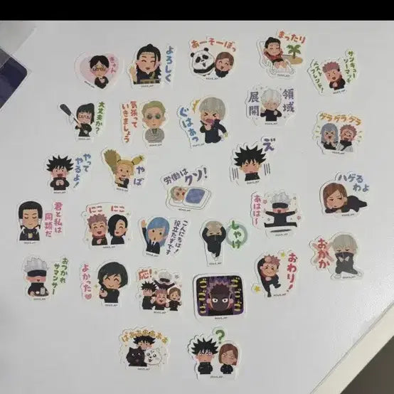 [BUNJANG] Jujutsu Kaisen Irasutoya Sticker Collection / 주술회전 이라스토야 스티커 모음