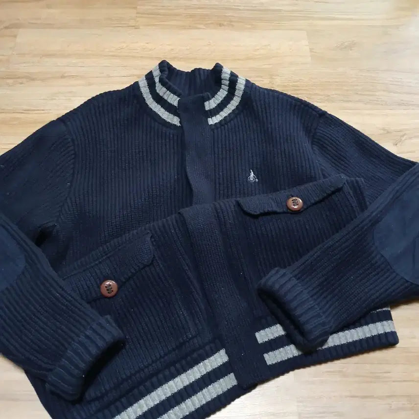 [BUNJANG] Beanpole Knit Zip-up Jacket / 빈폴 beanpole 니트 집업 자켓