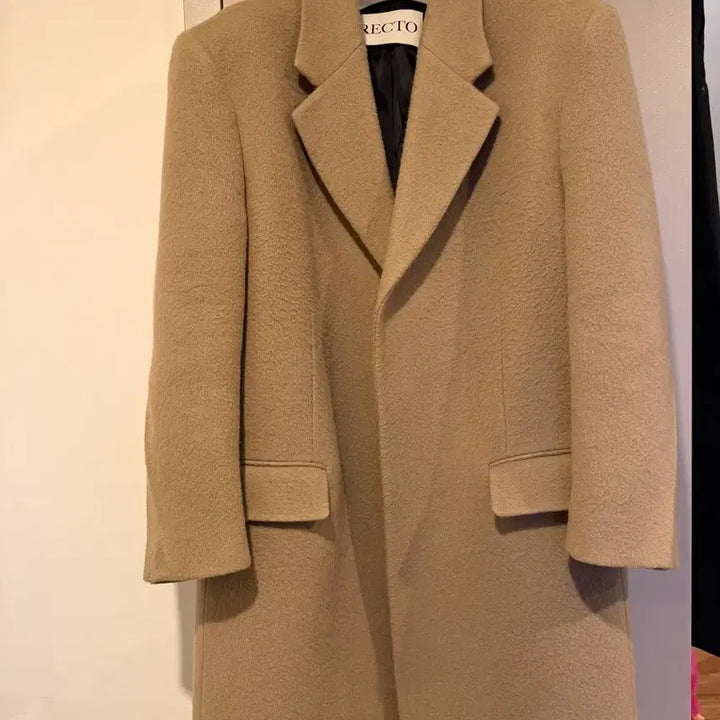 [BUNJANG] RECTO Hairy Wool Coat M Size / 렉토 헤어리 울 코트 M사이즈