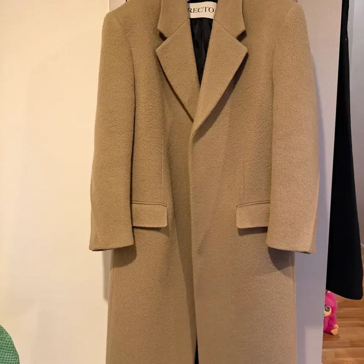 [BUNJANG] RECTO Hairy Wool Coat M Size / 렉토 헤어리 울 코트 M사이즈