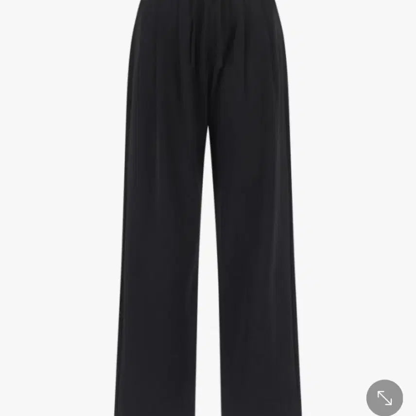 [BUNJANG] Polham Terry Wide Training Pants (Black) / 폴햄 테리 턱 와이드트레이닝팬츠