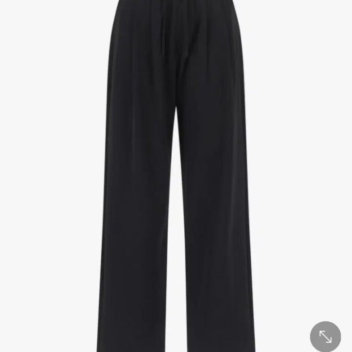 [BUNJANG] Polham Terry Wide Training Pants (Black) / 폴햄 테리 턱 와이드트레이닝팬츠