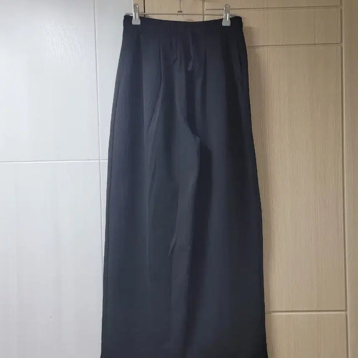 [BUNJANG] Polham Terry Wide Training Pants (Black) / 폴햄 테리 턱 와이드트레이닝팬츠