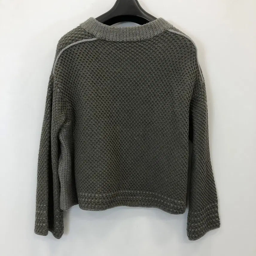 [BUNJANG] System Wool Blend Waffle Knit Sweater / 시스템 한섬 울 와플니트 FREE