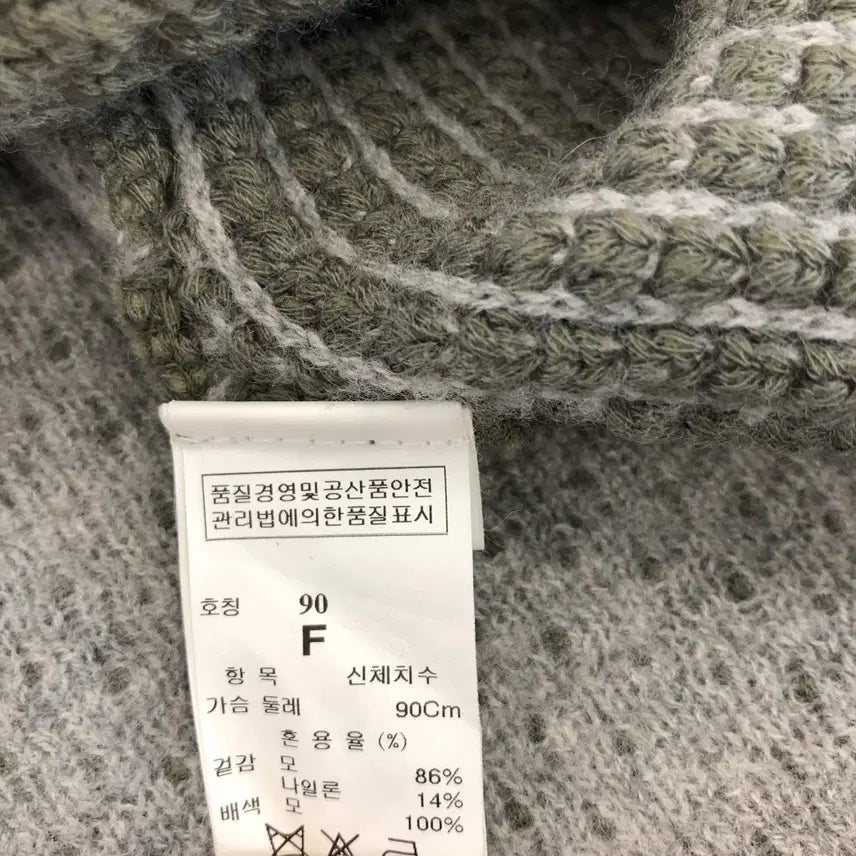 [BUNJANG] System Wool Blend Waffle Knit Sweater / 시스템 한섬 울 와플니트 FREE