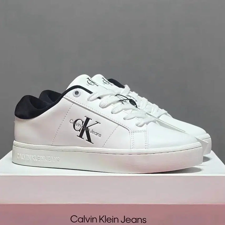 [BUNJANG] Calvin Klein Classic Sneakers / 캘빈클라인 스니커즈 230 [새상품]