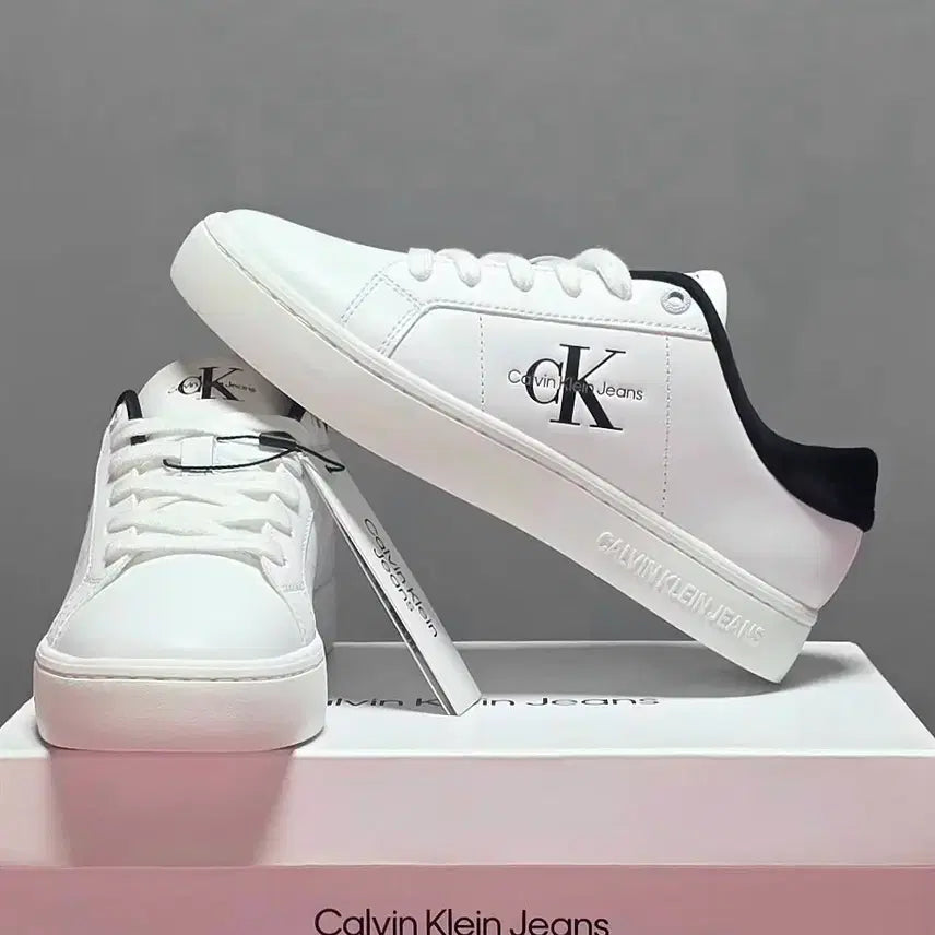 [BUNJANG] Calvin Klein Classic Sneakers / 캘빈클라인 스니커즈 [새상품]