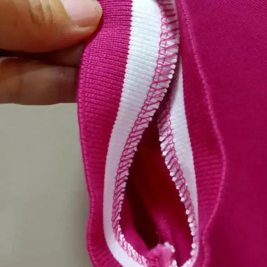 [BUNJANG] Lacoste Mini Dress Hot Pink / 라코스테(새것수준)