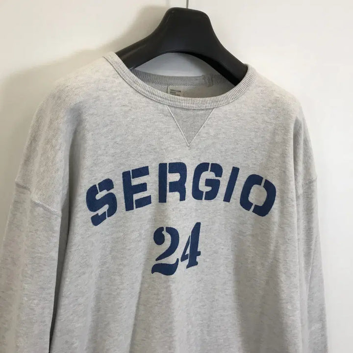 [BUNJANG] SERGIO Soccer Sweatshirt [M] / 토마스모어 SERGIO 세르지오 사커스웻 [M]