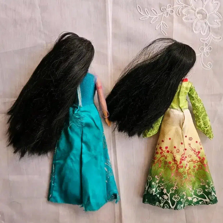 [BUNJANG] Disney Pocahontas Mulan Classic Doll Set / 빈티지 디즈니인형세트 포카혼타스 뮬란 클래식돌