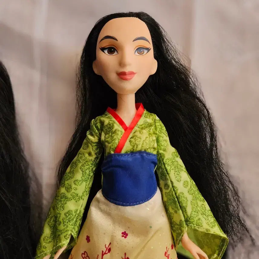 [BUNJANG] Disney Pocahontas Mulan Classic Doll Set / 빈티지 디즈니인형세트 포카혼타스 뮬란 클래식돌