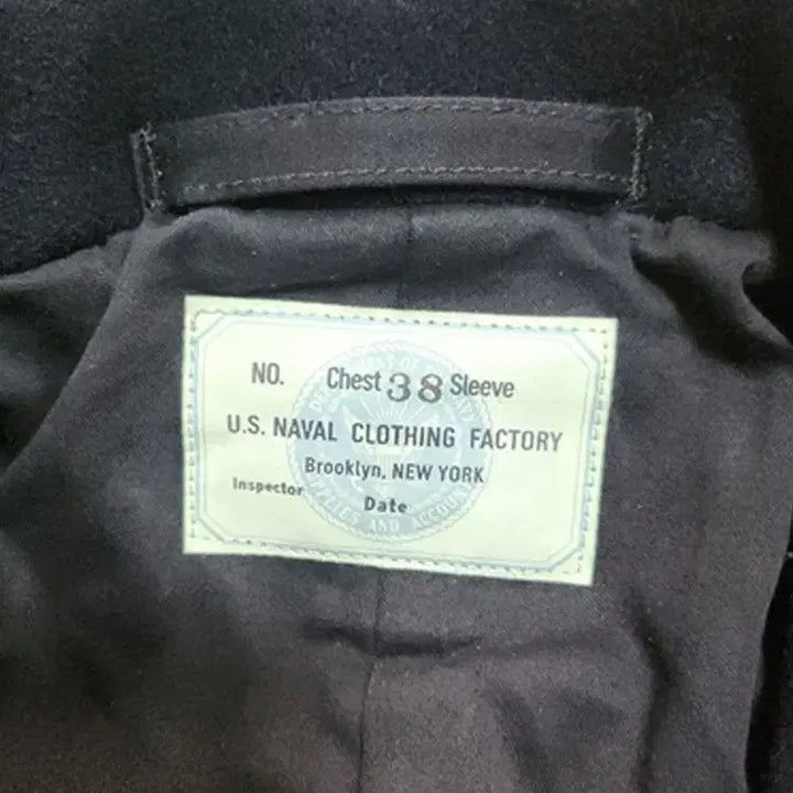 [BUNJANG] Bronson USN Navy Pea Coat / 브론슨 USN 네이비 피코트