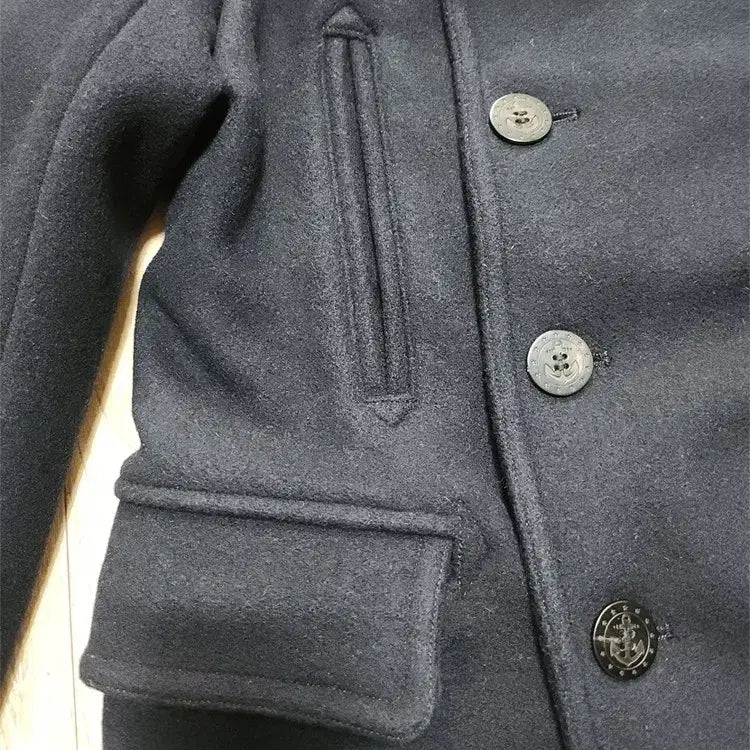 [BUNJANG] Bronson USN Navy Pea Coat / 브론슨 USN 네이비 피코트