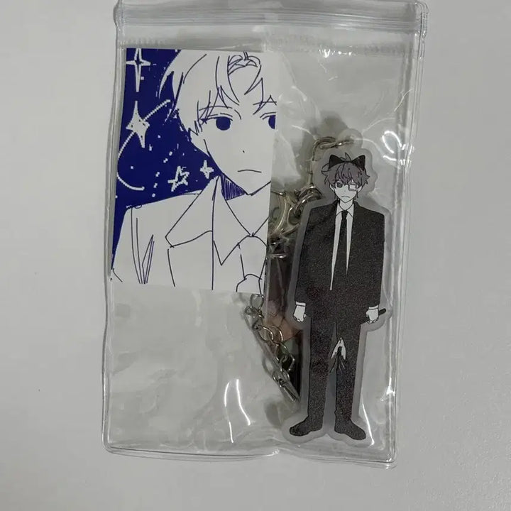 [BUNJANG] Broadcast Photocard Set + Keyring / 괴담출근 엽서 + 스티커+ 키링