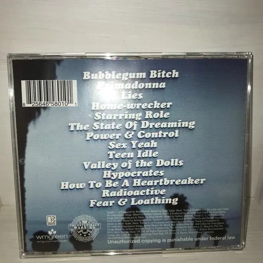 [BUNJANG] Marina and The Diamonds Electra Heart CD / 마리나 앤 더 다이아몬즈 Electra Heart CD 씨디