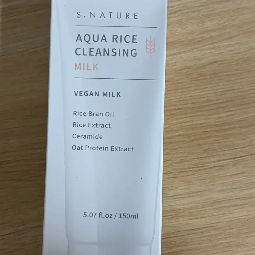 [BUNJANG] S Nature Aqua Rice Cleansing Milk 150ml / 에스네이처 아쿠아 라이스 클렌징 밀크 150ml