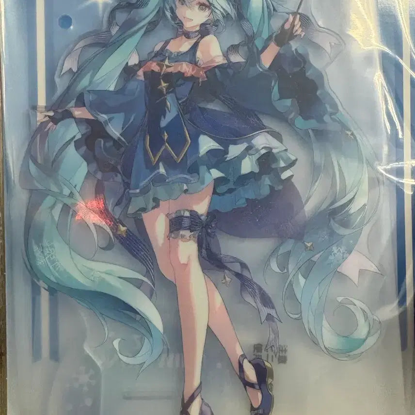 [BUNJANG] Hatsune Miku Yuki Miku Acrylic Stand / 유키미쿠 쿠지 i상