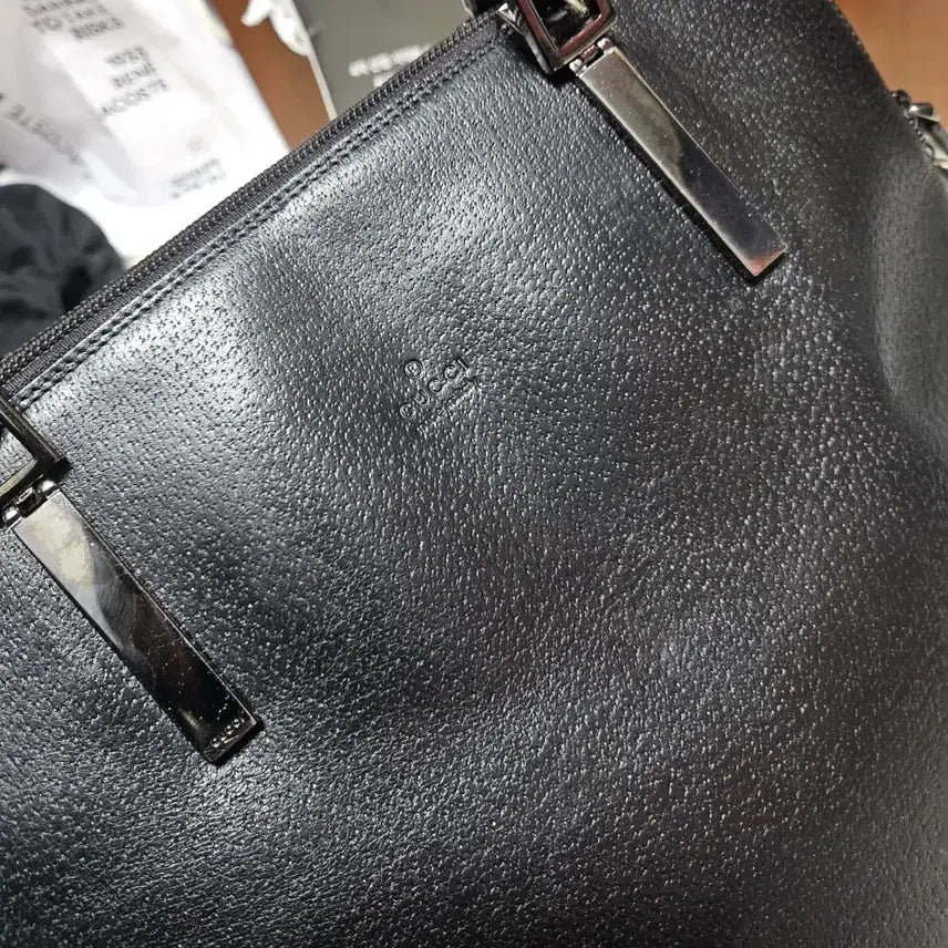 [BUNJANG] Gucci Bamboo Handle Tote Bag / 정품) 구찌 블랙 뱀부 핸들 토트백 판매합니다
