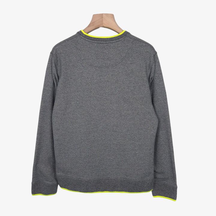 [BUNJANG] Kenzo Gray Tiger Patch Sweatshirt / [100-105] 겐조 그레이 타이거 패치 스웨트셔츠