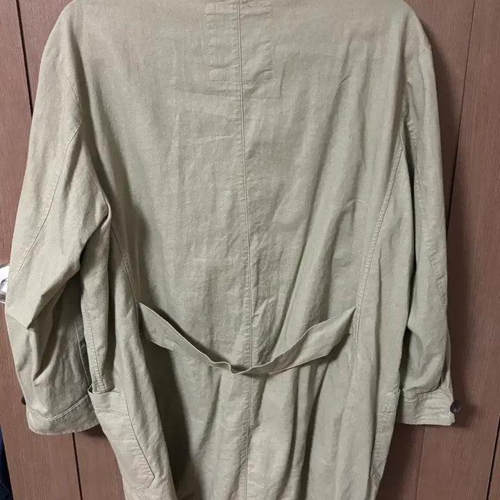 [BUNJANG] Thursday Island Khaki Linen Blend Jacket / Thursday Island 써스데이아일랜드 연카키그린 면마 린넨 자켓