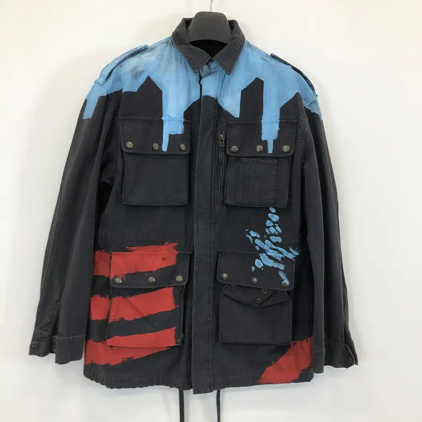 [SOLD OUT] 페이스커넥션 (국내판) 페인팅 자켓 M ~100