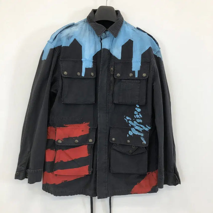 [SOLD OUT] 페이스커넥션 (국내판) 페인팅 자켓 M ~100