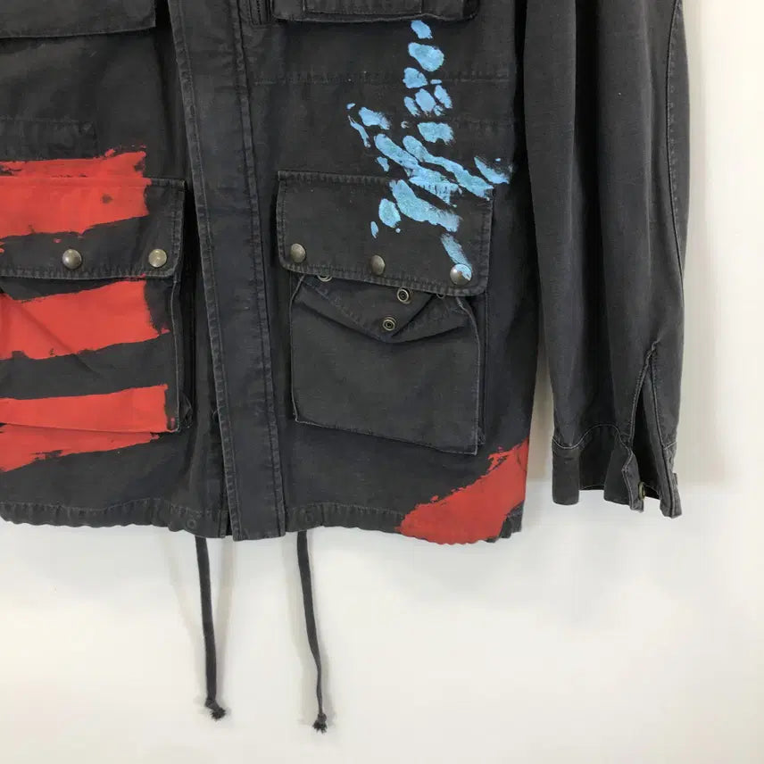 [SOLD OUT] 페이스커넥션 (국내판) 페인팅 자켓 M ~100
