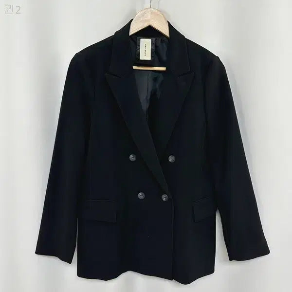 [BUNJANG] Max Studio Women's Black Spring/Autumn Jacket / 맥스스튜디오 여자 검정 춘추 자켓 구88