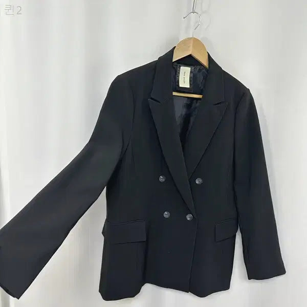 [BUNJANG] Max Studio Women's Black Spring/Autumn Jacket / 맥스스튜디오 여자 검정 춘추 자켓 구88